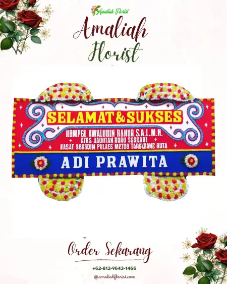 Papan Bunga Ucapan Selamat Mangga Besar