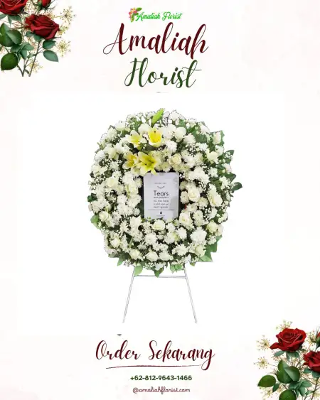 Krans Bunga Duka Mangga Besar